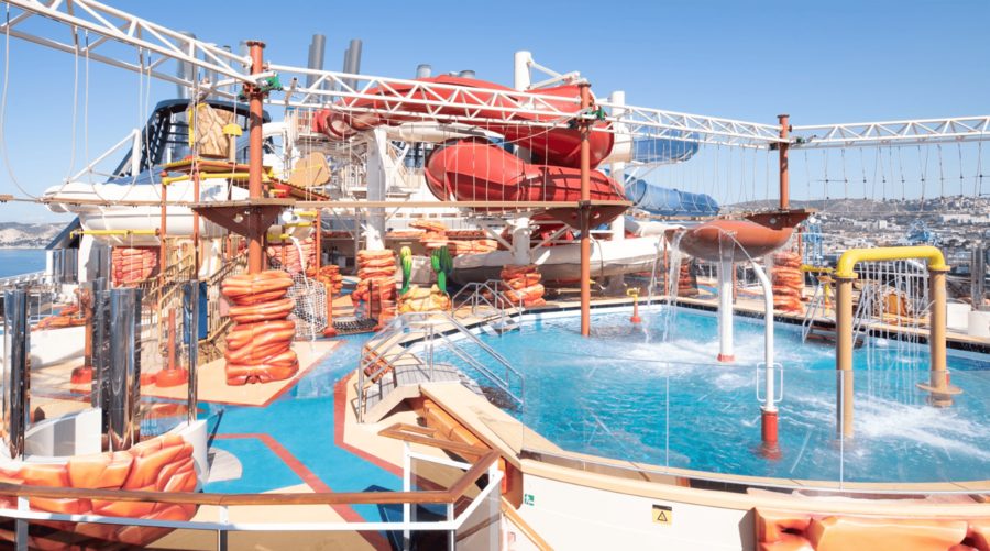 Бассейны и аквапарк MSC Bellissima