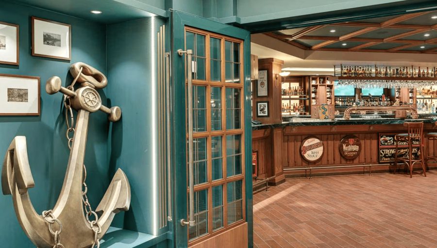 Британский паб Masters of the Sea на MSC Bellissima