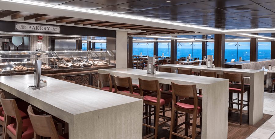Буфет Marketplace на MSC Bellissima